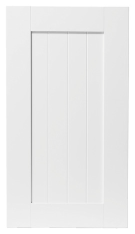 Façade 1 porte "Alpinia" blanc l.39,7 x h.71,5 cm - GoodHome - Brico Dépôt