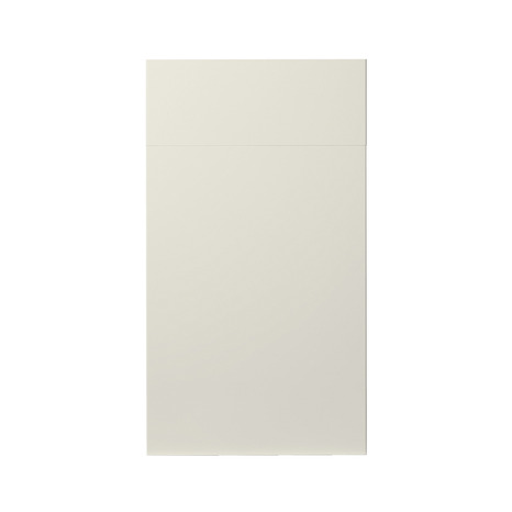 Façade 1 porte + 1 tiroir "Stevia" crème l.39,7 x h.71,5 cm - GoodHome - Brico Dépôt