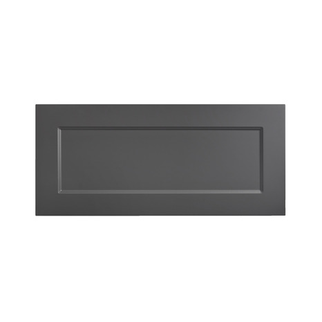 Façade 1 casserolier ou sur-hotte 80cm "Florie"anthracite mat - L. 79.7x H. 35.6cm - Cooke and Lewis - Brico Dépôt