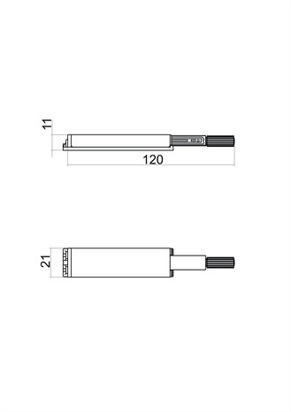 Adaptateur push to open pour fermeture amortie - Cooke and Lewis - Brico Dépôt