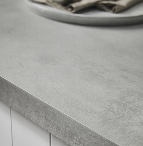 Plan de travail effet béton L. 300 x P. 62 x Ep. 3,8 cm - Brico Dépôt