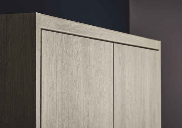 Corniche cache-lumière "Chia" chêne clair l.240 x h.3,5 cm - GoodHome - Brico Dépôt