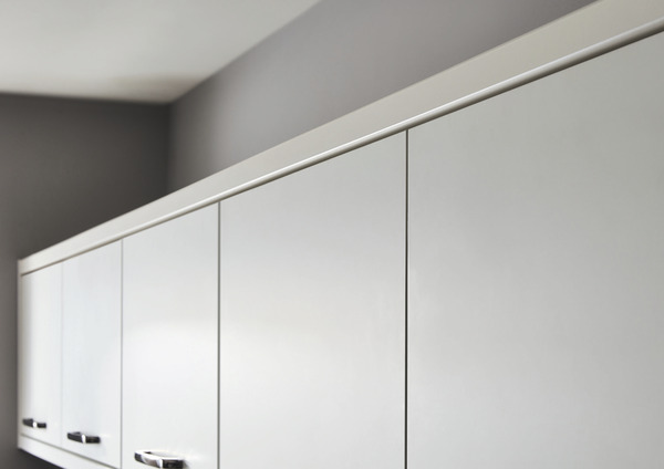 Corniche cache-lumière "Chia" gris l.240 x h.3,5 cm - GoodHome - Brico Dépôt