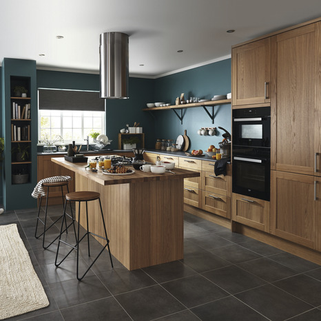 Façade 1 porte 15cm "Ilona"chêne doré - L. 14.7 x H. 71.5cm - Cooke and Lewis - Brico Dépôt