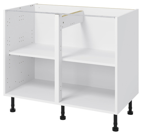 Caisson bas blanc - L. 100 x H. 87 x P. 57cm - Cooke and Lewis - Brico Dépôt