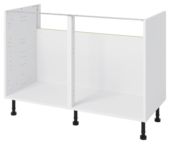 Caisson bas blanc - L. 120 x H. 87 x P. 57cm - Cooke and Lewis - Brico Dépôt