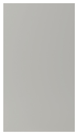 Façade 1 porte "Stevia" gris mat l.39,7 x h.71,5 cm - GoodHome - Brico Dépôt