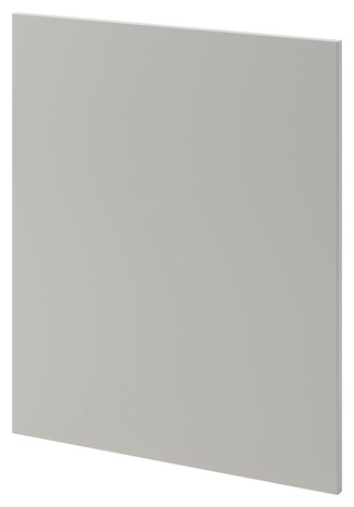 Façade 1 porte "Stevia" gris mat l.59,7 x h.71,5 cm - GoodHome - Brico Dépôt