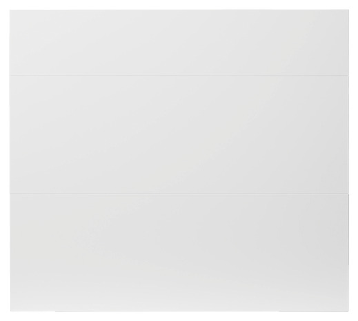 Façade 1 tiroir + 2 casseroliers 80cm "Dorice" blanc brillant - L. 79.7 x H. 71.5cm - Cooke and Lewis - Brico Dépôt