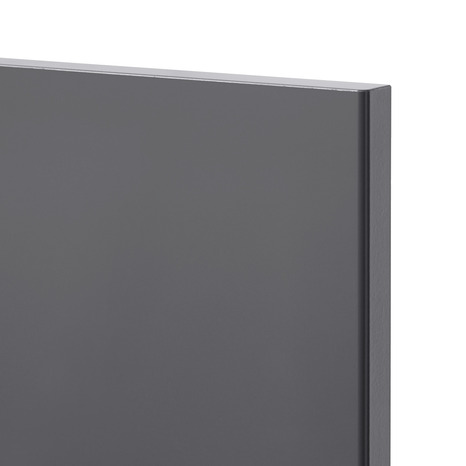 Façade "Stevia" anthracite l.59,7 x h.128,7 cm - GoodHome - Brico Dépôt