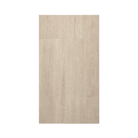 Façade 1 porte + 1 tiroir "Chia" chêne clair l.39,7 x h.71,5 cm - GoodHome - Brico Dépôt