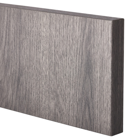 Bandeau four 60cm "Basilie" chêne gris - L. 59.7 x H. 11.5cm - Cooke and Lewis - Brico Dépôt