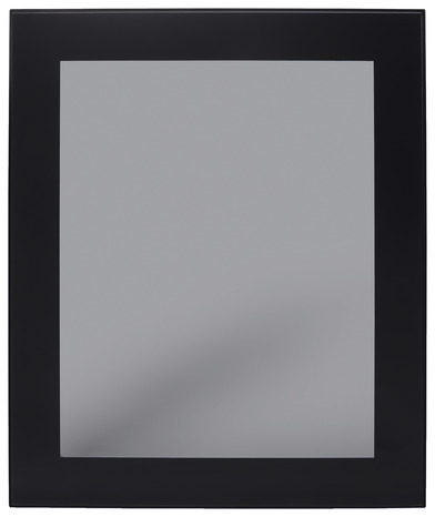 Façade 1 porte vitrée "Winterana" noir fumé l.59,7 x h.71,5 cm - GoodHome - Brico Dépôt