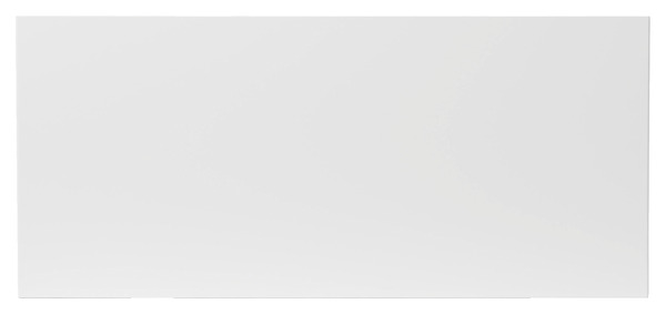 Façade 1 casserolier ou sur-hotte 80cm "Dorice" blanc brillant - L. 79.7 x H. 35.6cm - Cooke and Lewis - Brico Dépôt