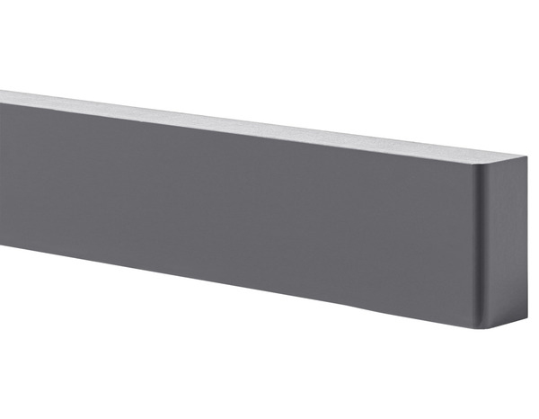 Bandeau four "Stevia" anthracite l.59,7 x h.5,8 cm - GoodHome - Brico Dépôt