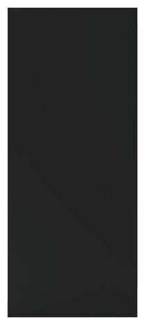 Côté de remplacement 1/2 colonne "Pasilla" noir l.57 x h.135 x ép.1,8 cm - GoodHome - Brico Dépôt