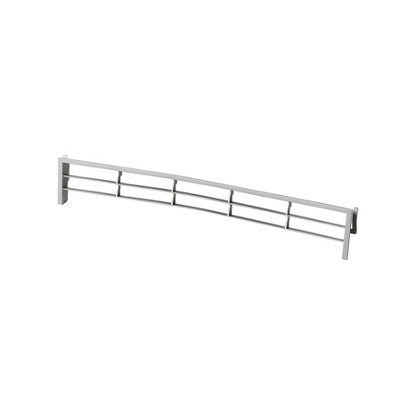 Grille de ventilation plinthe gris l.40 x h.6,5 cm - GoodHome - Brico Dépôt