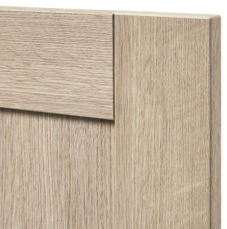 Façade colonne 60cm "Coline" chêne clair - L. 59.7 x H. 128.7cm - Cooke and Lewis - Brico Dépôt