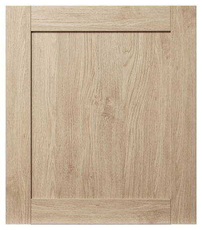 Façade colonne 60cm "Coline" chêne clair l. 59.7 x H. 68.7cm - Cooke and Lewis - Brico Dépôt