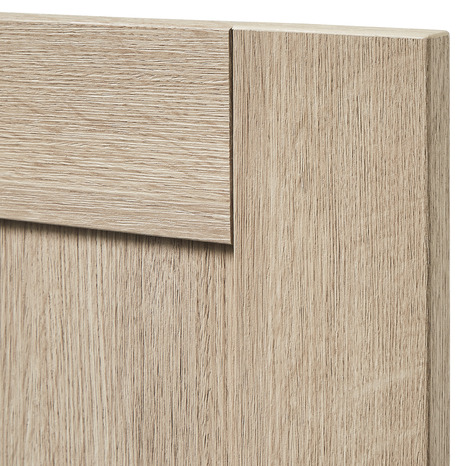 Façade 1 porte 60cm "Coline" chêne clair - L. 59.7 x H. 71.5cm - Cooke and Lewis - Brico Dépôt