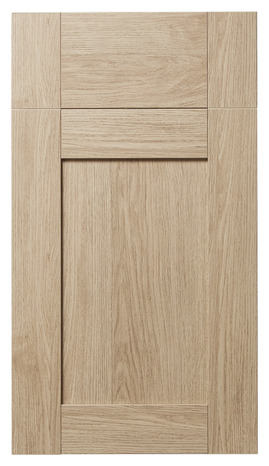 Façade 1 porte + 1 tiroir 40cm "Coline" chêne clair - L. 39.7 x H. 71.5cm - Cooke and Lewis - Brico Dépôt