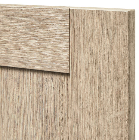 Façade 1 porte + 1 tiroir 40cm "Coline" chêne clair - L. 39.7 x H. 71.5cm - Cooke and Lewis - Brico Dépôt