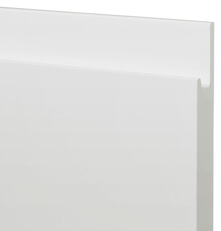 Façade 1 tiroir + 2 casseroliers 60cm "Glorian" blanc brillant - L. 59.7 x H. 71.5cm - Cooke and Lewis - Brico Dépôt