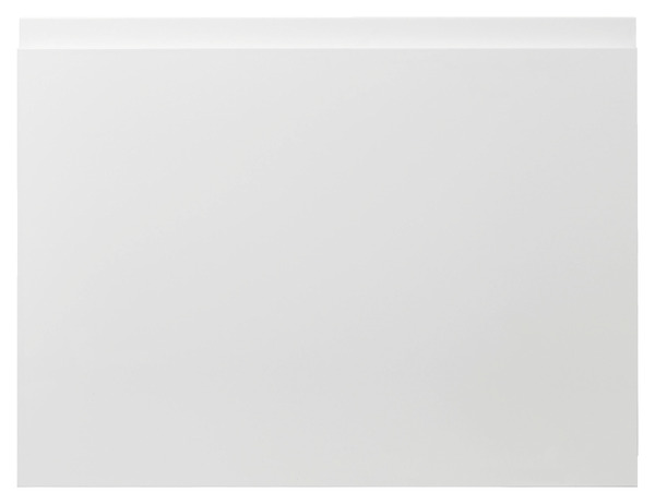 Façade colonne 60cm "Glorian" blanc brillant - L. 59.7 x H. 45.3cm - Cooke and Lewis - Brico Dépôt