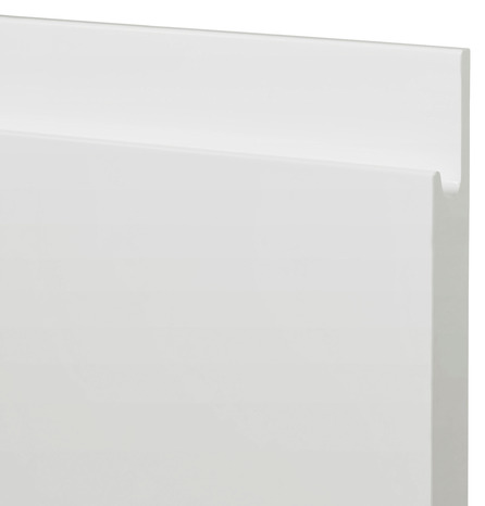 Façade colonne 60cm "Glorian" blanc brillant - L. 59.7 x H. 45.3cm - Cooke and Lewis - Brico Dépôt