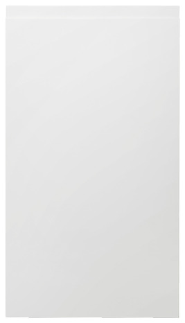 Façade 1 porte 40cm "Glorian" blanc brillant - L. 39.7 x H. 71.5cm - Cooke and Lewis - Brico Dépôt