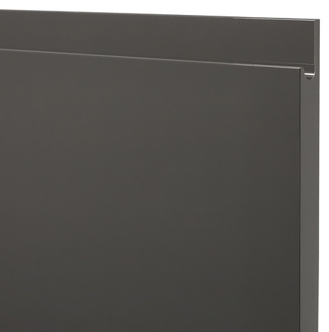 Façade 1 tiroir + 2 casseroliers "Garcinia" gris anthracite l.59,7 x h.71,5 cm - GoodHome - Brico Dépôt