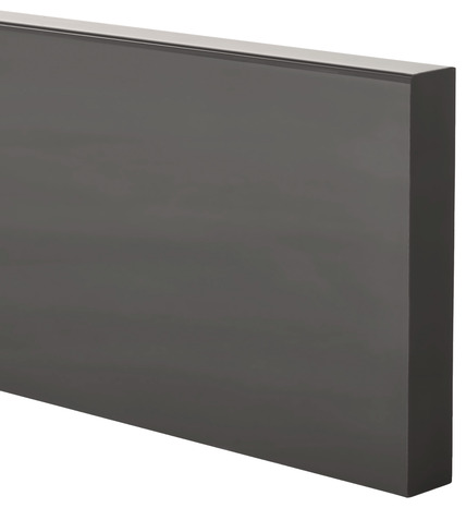 Bandeau four "Glorian" anthracite l.59,7 x h.11,5 cm - GoodHome - Brico Dépôt