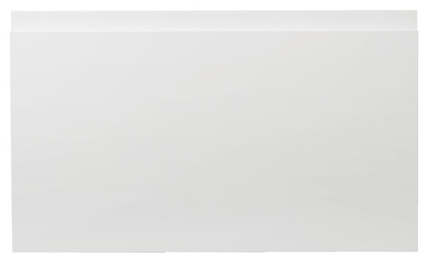 Façade 1 casserolier ou sur-hotte 60cm "Glorian" blanc brillant - L. 59.7 x H. 35.6cm - Cooke and Lewis - Brico Dépôt