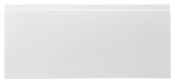 Façade 1 casserolier ou sur-hotte 80cm "Glorian" blanc brillant - L. 79.7 x H. 35.6cm - Cooke and Lewis - Brico Dépôt