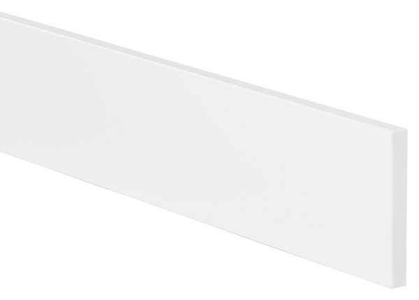 Plinthe "Florie" blanc mat - L. 2.4m x H. 15cm - Cooke and Lewis - Brico Dépôt