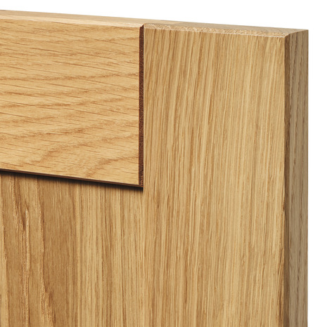 Façade 1 porte + 1 tiroir "Verbena" chêne - l.59,7 x h.71,5 cm - GoodHome - Brico Dépôt