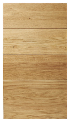 Façade 3 tiroirs + 1 casserolier 40cm "Ilona"chêne doré - L. 39.7 x H. 71.5cm - Cooke and Lewis - Brico Dépôt