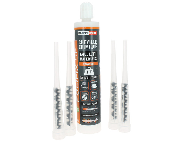 Kit scellement multi - matériaux - 300 ml - Batifix - Brico Dépôt