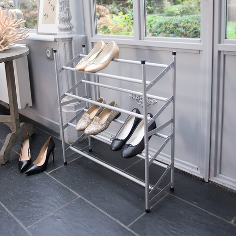 Range chaussures gris 62/117 x 23 H. 35 cm - Brico Dépôt