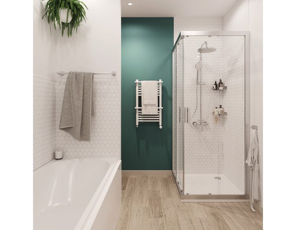 Sèche serviette "Solna" 40 x 70 cm - GoodHome - Brico Dépôt