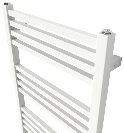 Sèche-serviette "Duala" blanc - H. 82,8 x L. 40 cm - GoodHome - Brico Dépôt