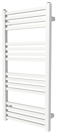 Sèche-serviette "Duala" blanc - H. 82,8 x L. 40 cm - GoodHome - Brico Dépôt