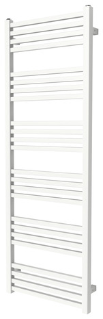 Sèche-serviette "Duala" blanc - H. 127,2 x L. 45 cm - GoodHome - Brico Dépôt