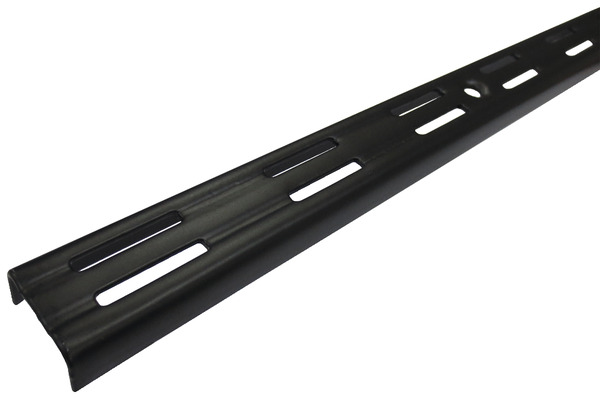 Crémaillère double noire 49,5 cm "Twinny" - Form - Brico Dépôt