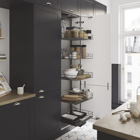 Rangement coulissant 5 niveaux pour colonne de cuisine 60cm - Cooke and Lewis - Brico Dépôt