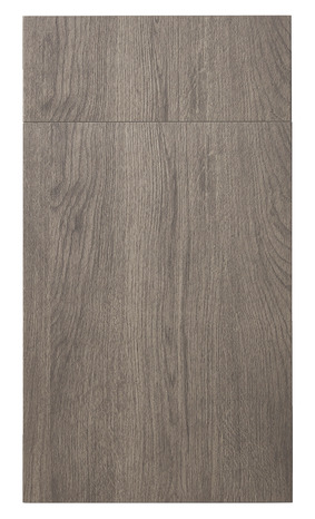 Façade 1 porte + 1 tiroir 40cm "Basilie" chêne gris - L. 39.7 x H. 71.5cm - Cooke and Lewis - Brico Dépôt