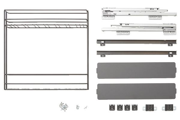 Rangement coulissant 2 niveaux pour meuble bas 15cm - Cooke and Lewis - Brico Dépôt