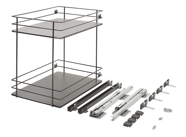 Rangement coulissant 2 niveaux pour meuble bas 40cm - Cooke and Lewis - Brico Dépôt