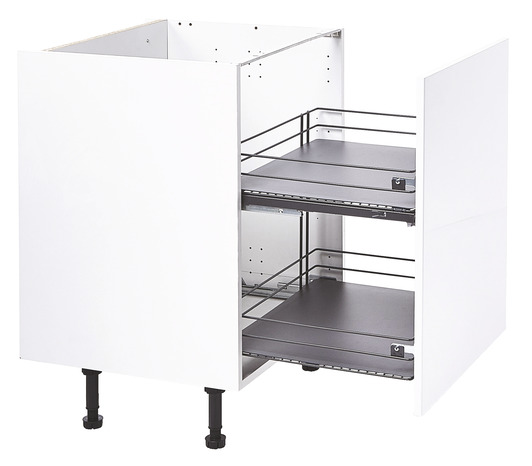 Rangement coulissant 2 niveaux pour meuble bas 40cm - Cooke and Lewis - Brico Dépôt