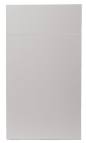 Façade 1 porte + 1 tiroir 40cm "Adèle" gris mat - L. 39.7 x H. 71.5cm - Cooke and Lewis - Brico Dépôt